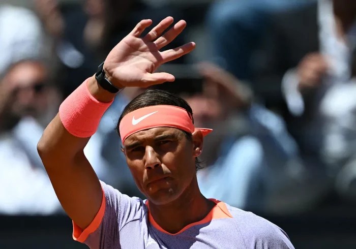 Nadal cae ante Hurkacz en Roma por la vía rápida y duda sobre Roland Garros: "Estoy tocadillo"