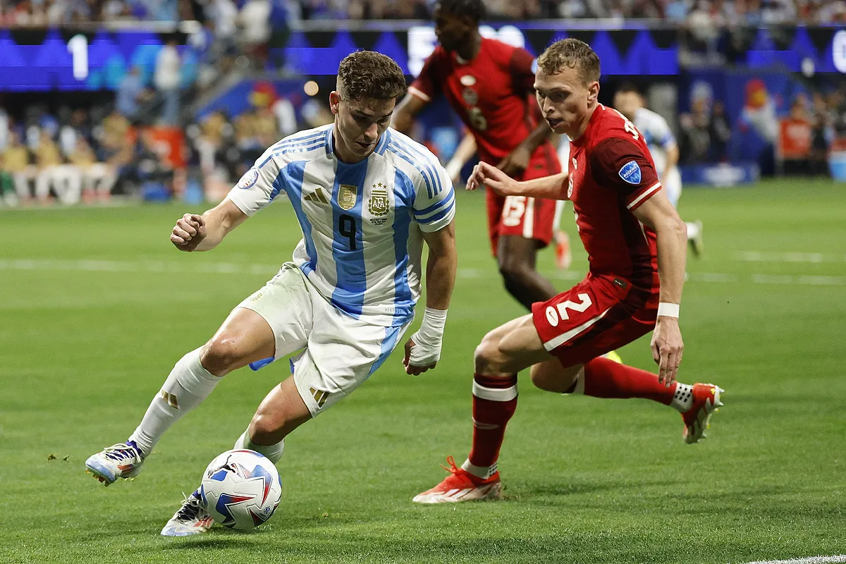 Argentina debuta en la Copa América dejando un 2-0 contra Canadá