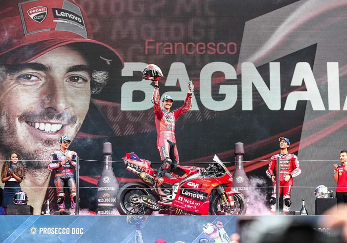 Bagnaia arrasa en el GP de Países Bajos y se pone a 10 puntos de Martín