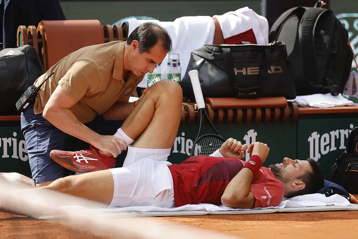 Djokovic se opera solo dos dias después de lesionarse el menisco para poder estar en los JJOO