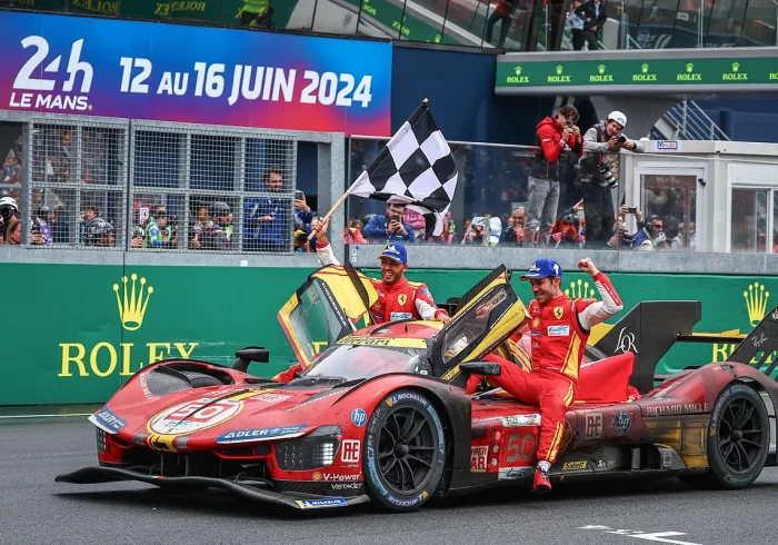 Miguel Molina gana las 24 Horas de Le Mans con Ferrari; Palou, séptimo