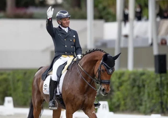 23.807 días, Juan Antonio Jiménez, el deportista más viejo de París 2024: "En la doma no hay edad si sacas un caballo que funciona"