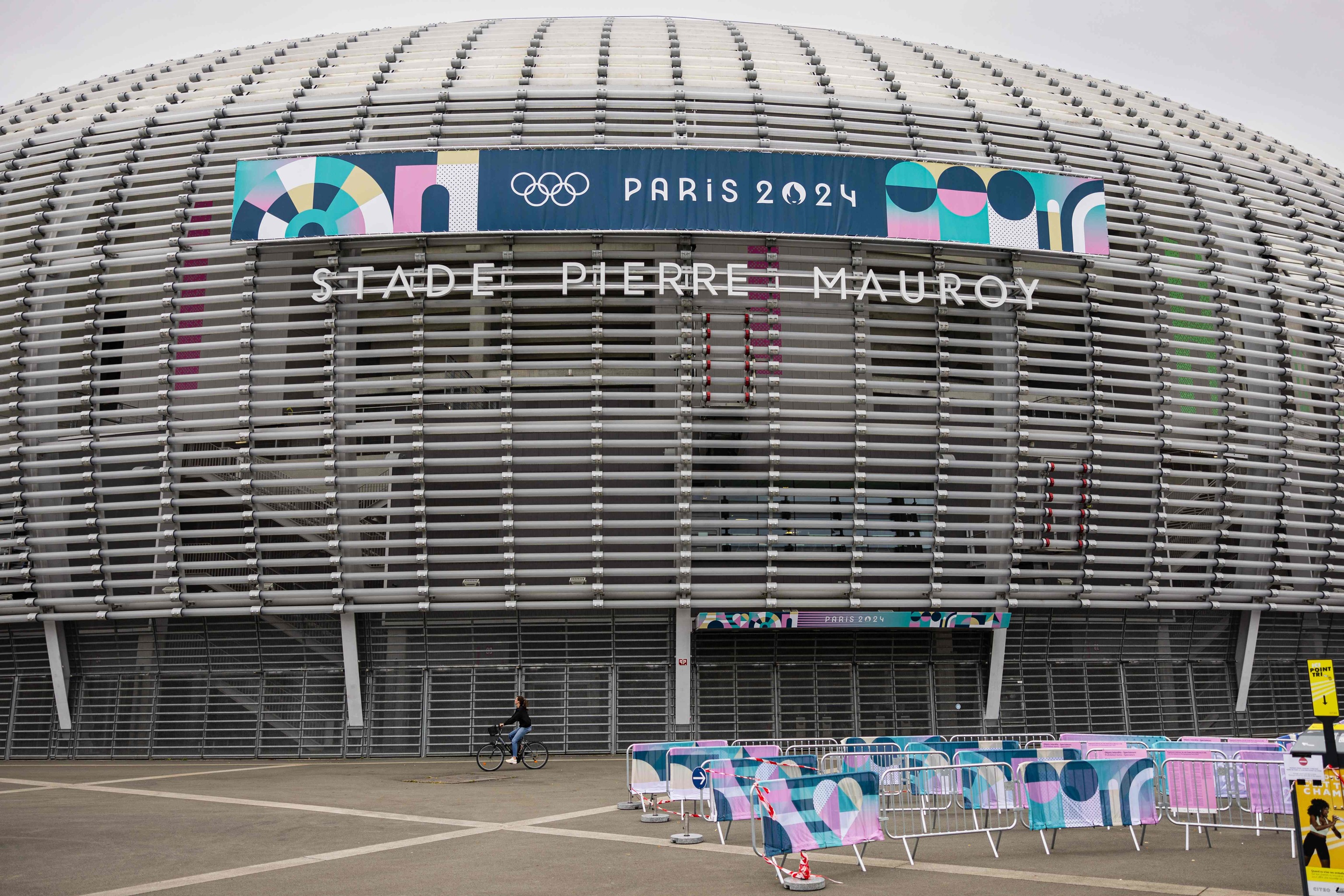 El estadio Pierre-Mauroy, en Villeneuve-d'Ascq, donde se disputa la primera fase de baloncesto.