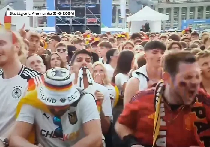 La selección española invita a la semifinal de la Eurocopa al aficionado que se hizo viral por su celebración del gol frente a Alemania