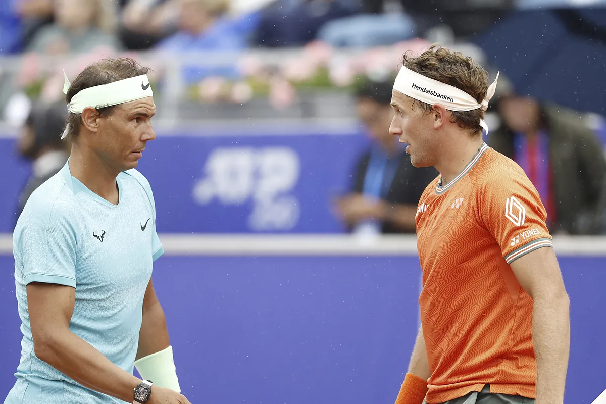 Nadal y Ruud avanzan a las semifinales de Bastad