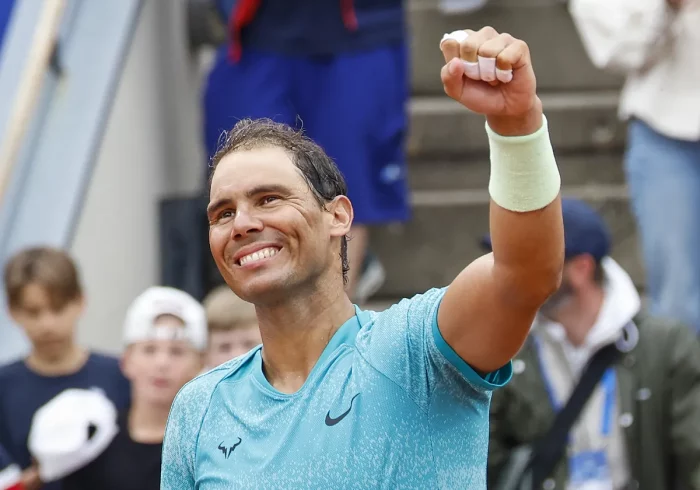 Rafa Nadal vence a Leo Borg en la primera ronda de Bastad en su preparación para los Juegos