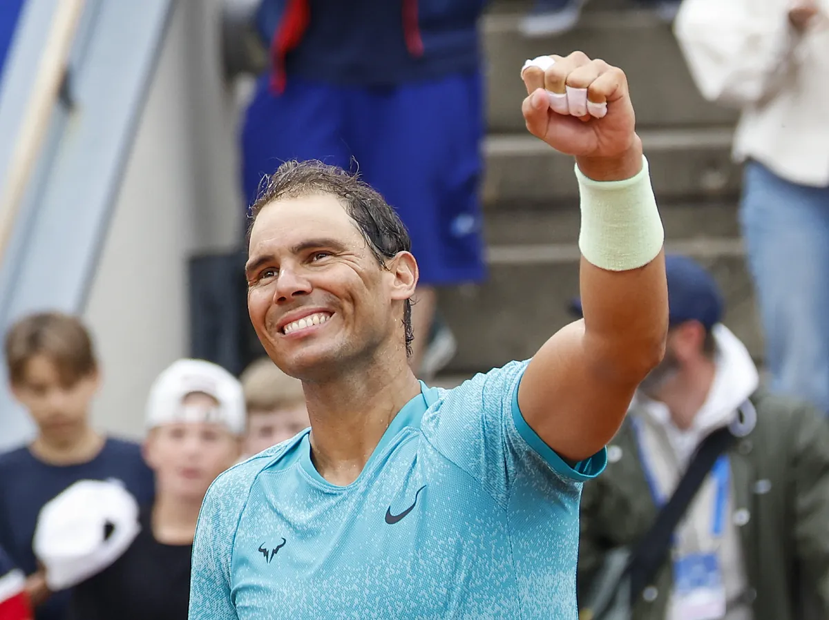 Rafa Nadal vence a Leo Borg en la primera ronda de Bastad en su preparación para los Juegos