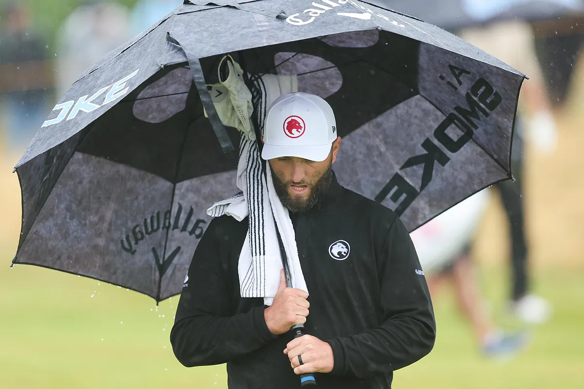 Rahm salva un día de perros en The Open y no descarta la remontada