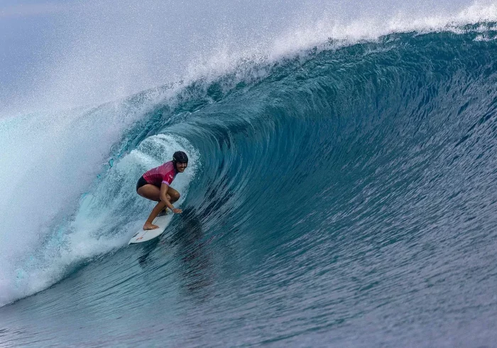 Surf: Nadia Erostarbe, la única superviviente, tras las eliminaciones de Criere y González Extabarri