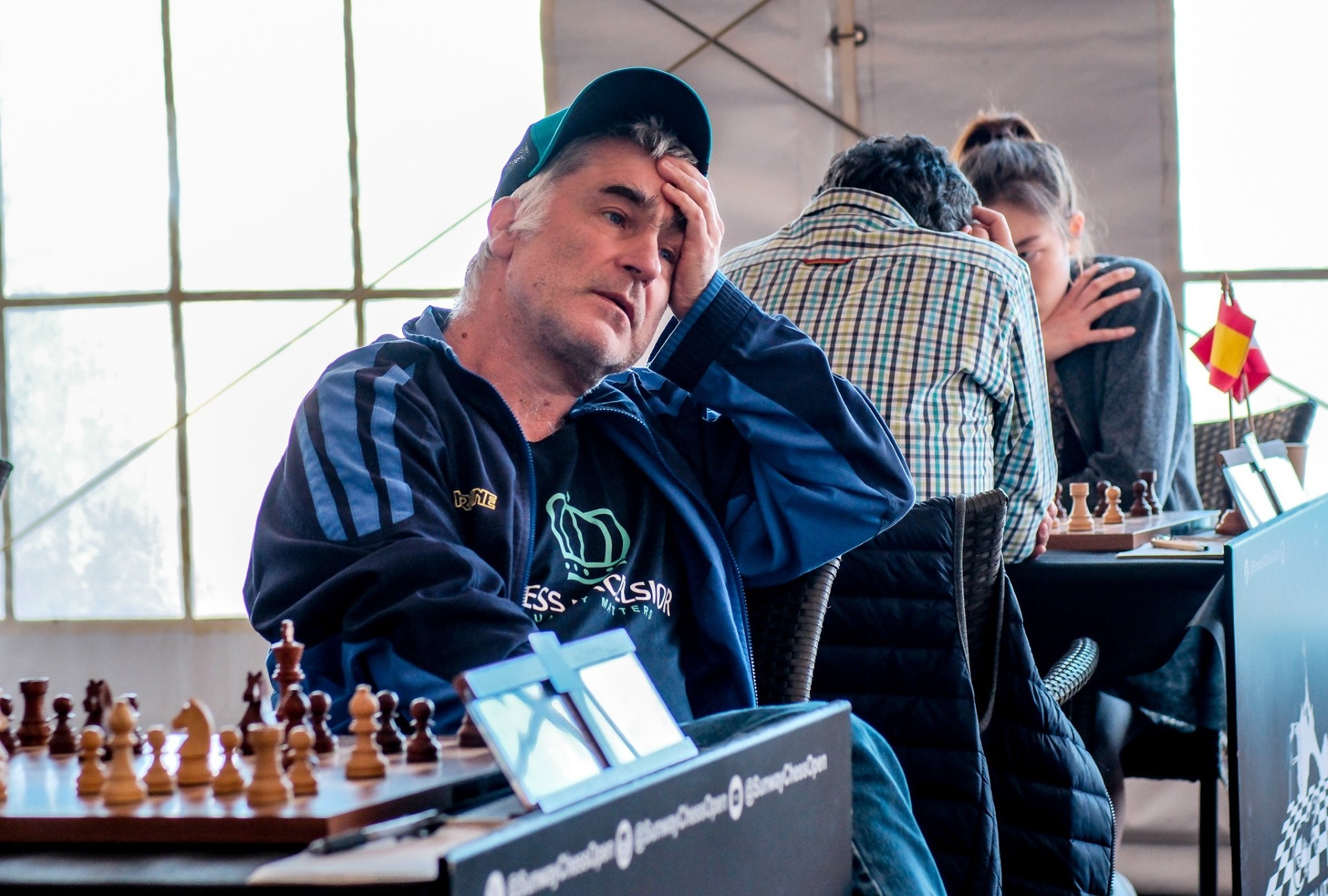 Vasyl, durante el Sunway Chess de Formentera