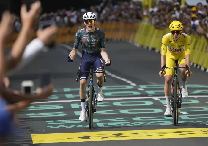 Vingegaard resurge en el Macizo Central y avisa a Pogacar que el Tour es cosa de dos