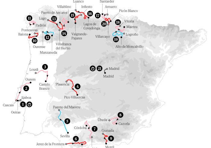 El 'ahora o nunca' de Carlos Rodríguez y de una lista interminable de candidatos en una Vuelta sin el tridente galáctico