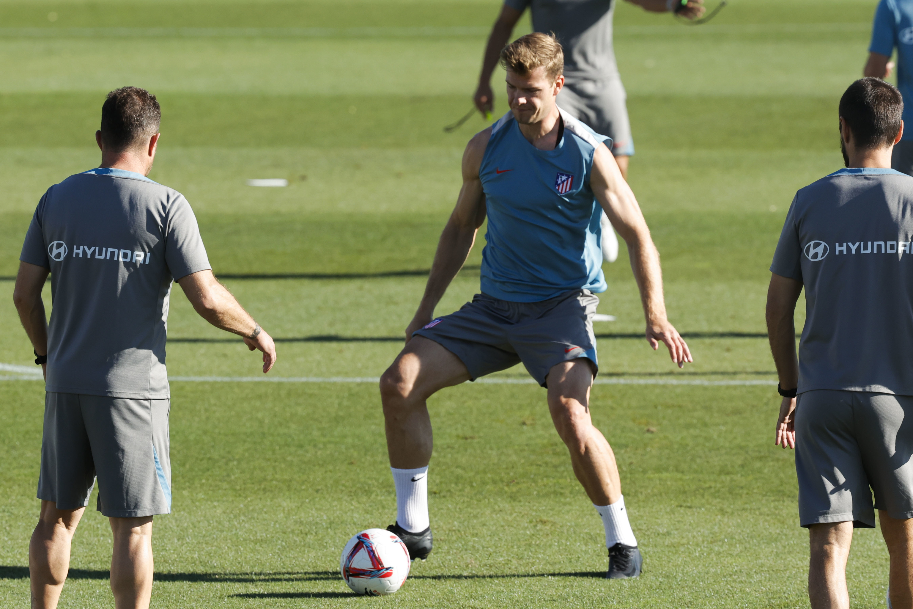 Sorloth, en un entrenamiento.