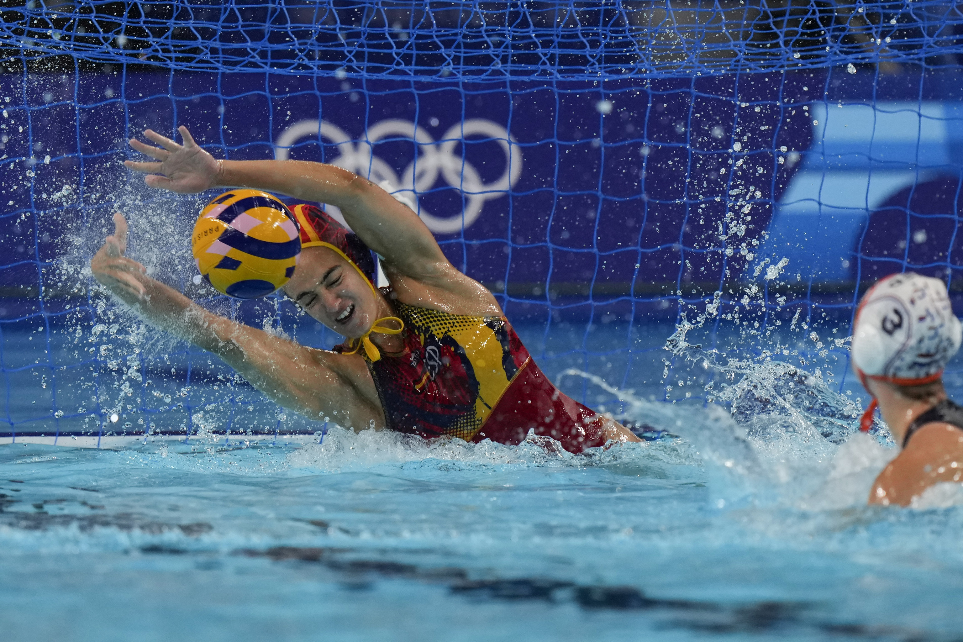 Martina Terré, en acción.