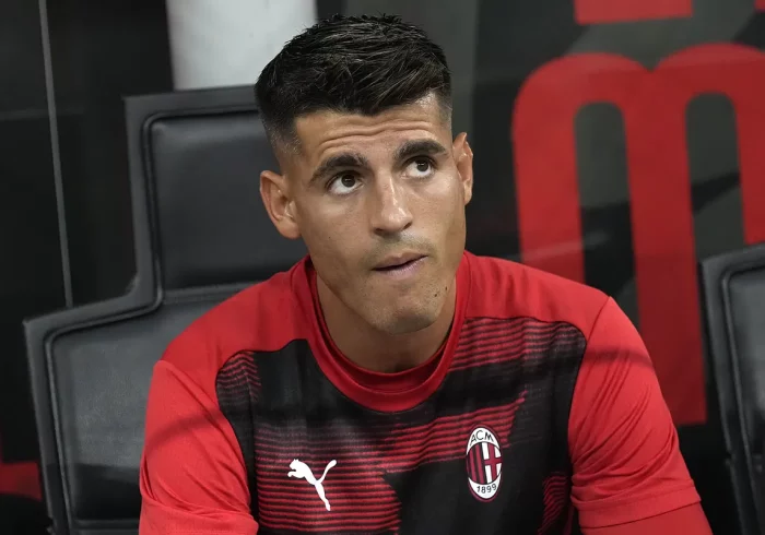 Morata se lesiona en su estreno con el Milan: de dos a tres semanas de baja por el cuádriceps