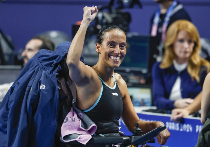 Teresa Perales logra el bronce en 50 metros espalda e iguala las 28 medallas de Michael Phelps