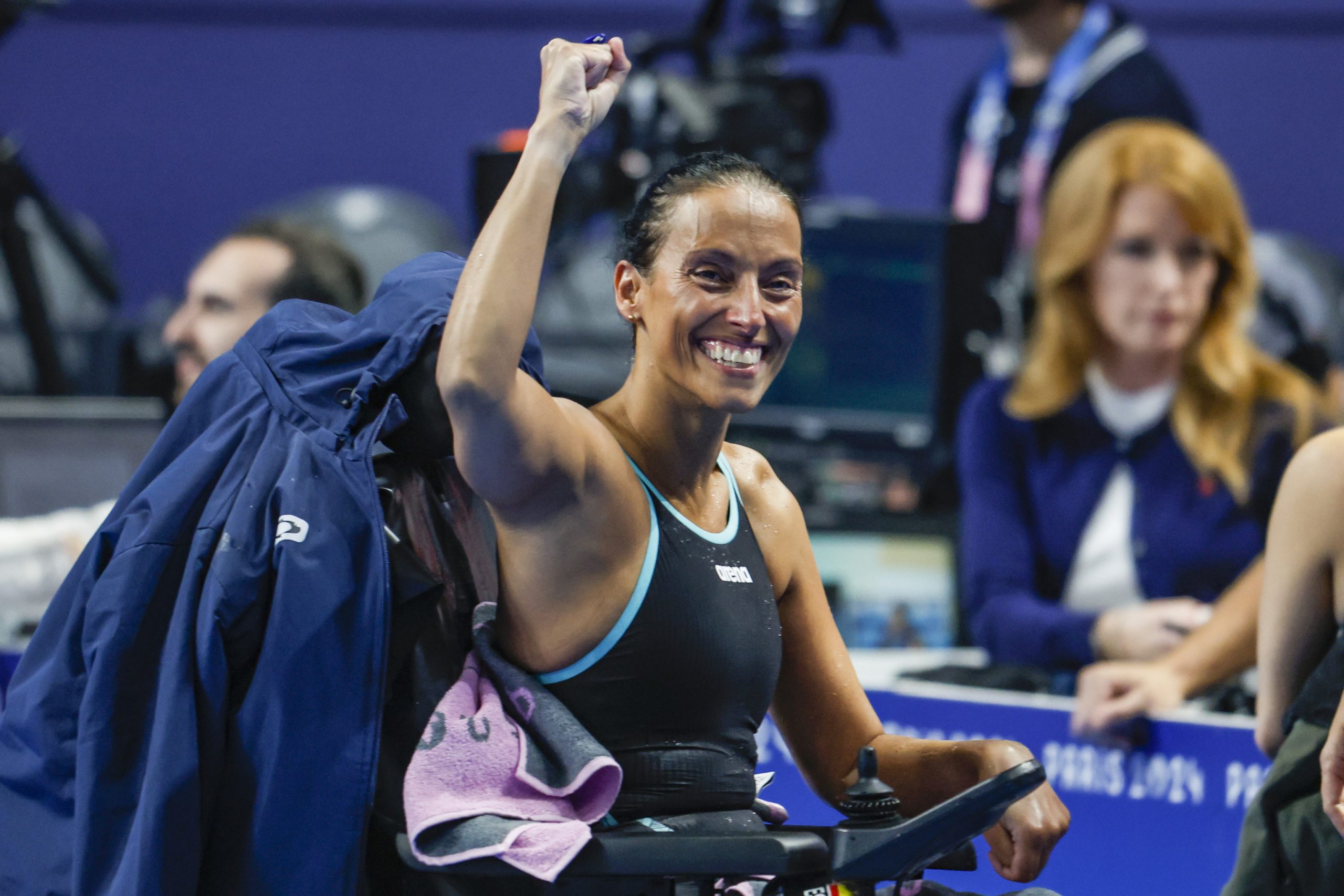 Teresa Perales logra el bronce en 50 metros espalda e iguala las 28 medallas de Michael Phelps