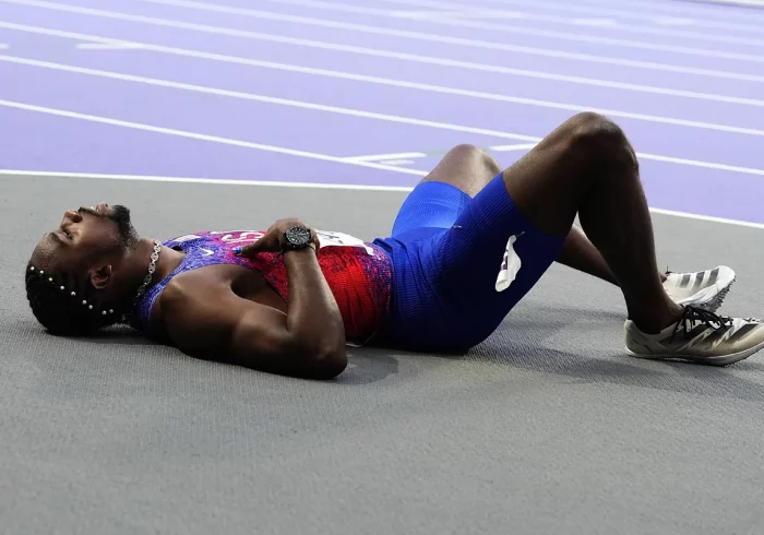 Una noche tan luminosa... que cegó a Noah Lyles