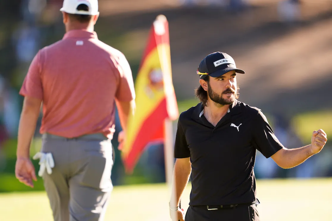 Ángel Hidalgo arrebata a Jon Rahm el Open de España: "Sólo quería abrazar a mi familia y llorar mucho"