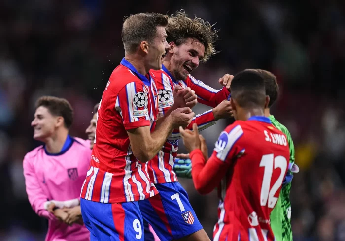 Griezmann y las porterías de su hijo con los trofeos MVP y la paciencia con la Araña: "Ha venido para jugar"