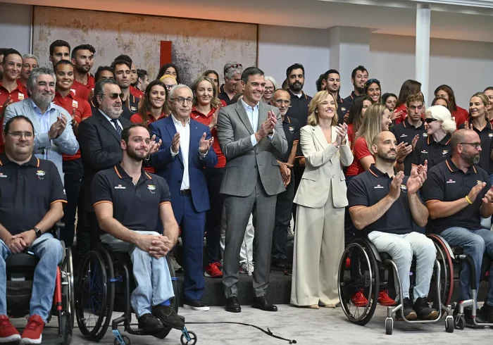 Sánchez se desplaza este jueves a París para apoyar al equipo paralímpico español en los Juegos