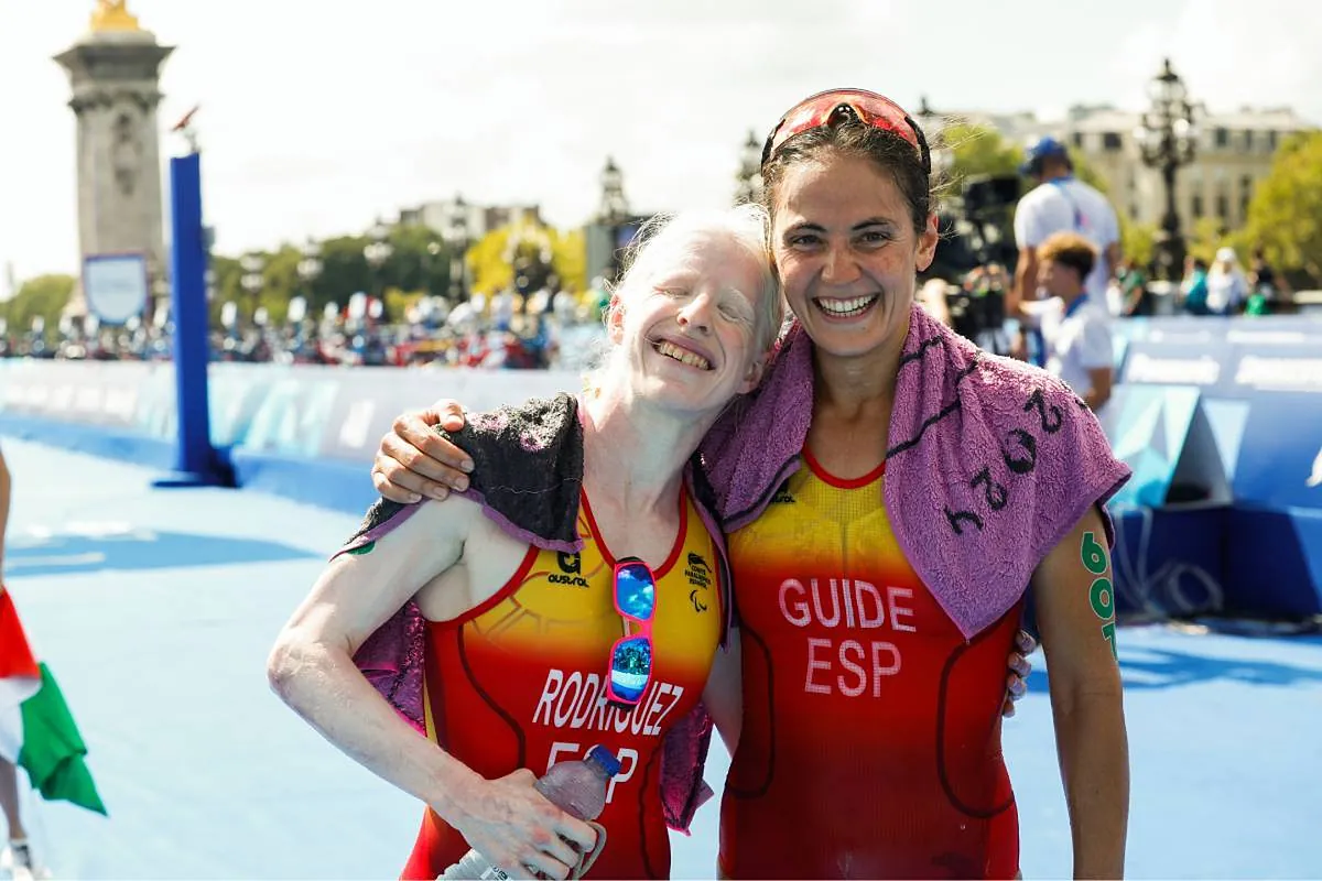 Susana Rodríguez arrasa en París con su segundo oro paralímpico de triatlón