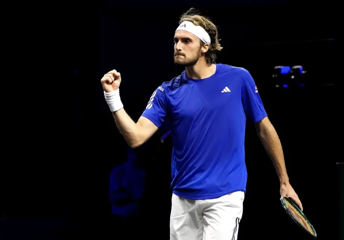 Tsitsipas sonríe de nuevo tras la reconciliación con su padre: "Seguimos siendo una familia unida"