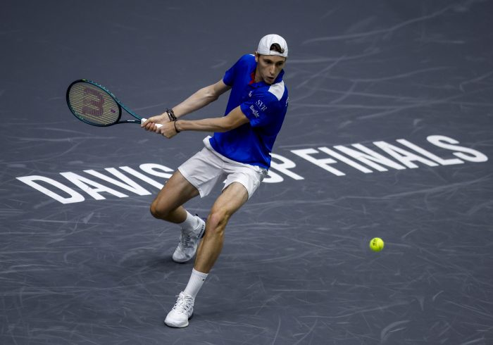 Ugo Humbert, el rival de España a quien casi retira el covid: "Me dolía pisar una pista de tenis porque no podía moverme"