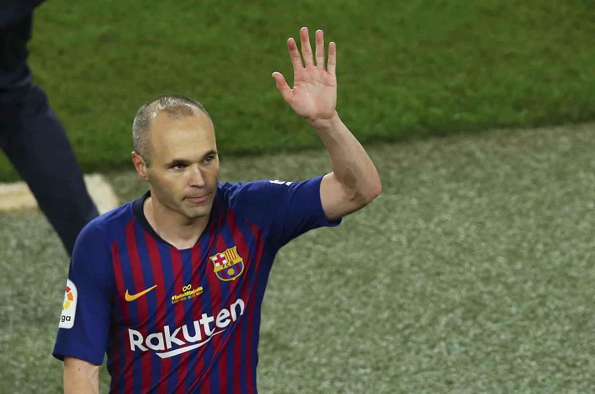 Andrés Iniesta se retira del fútbol a los 40 años