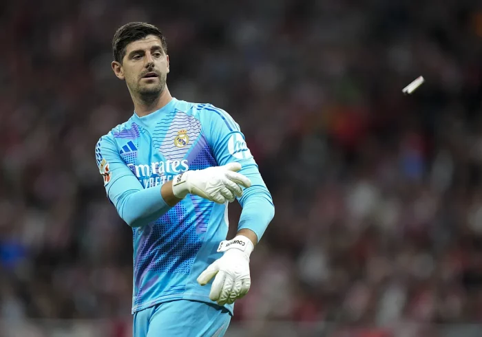 Courtois, sobre la acusación de Simeone: "Tenemos ideas distintas sobre lo que es una provocación"