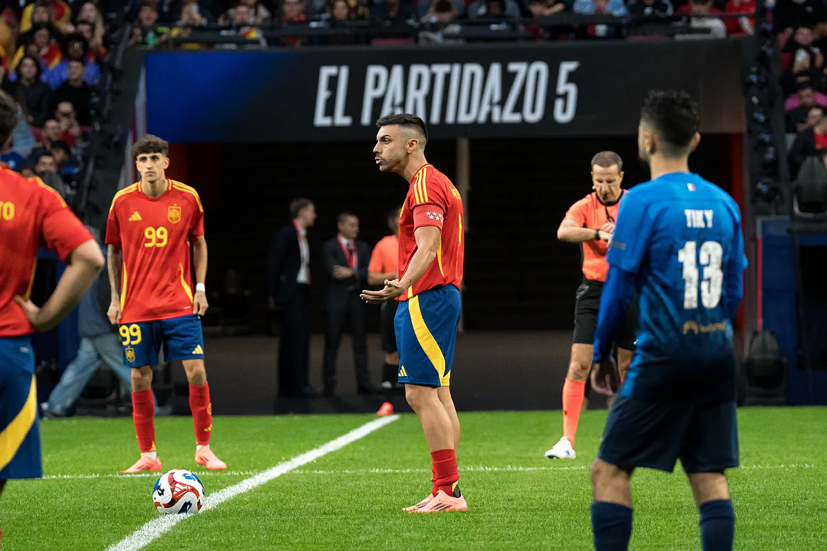 Detienen el partido entre 'streamers' franceses y españoles en Madrid por insultos racistas