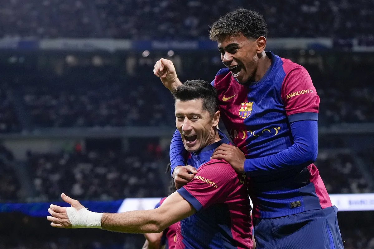 Hansi Flick hace suyo el primer clásico de Mbappé y el Barça aplasta al Madrid en el Bernabéu