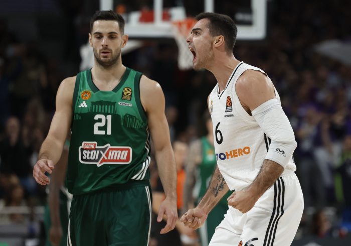 Reacción ante el campeón: el Real Madrid, con un enorme Campazzo, tumba al Panathinaikos y corta sus dudas