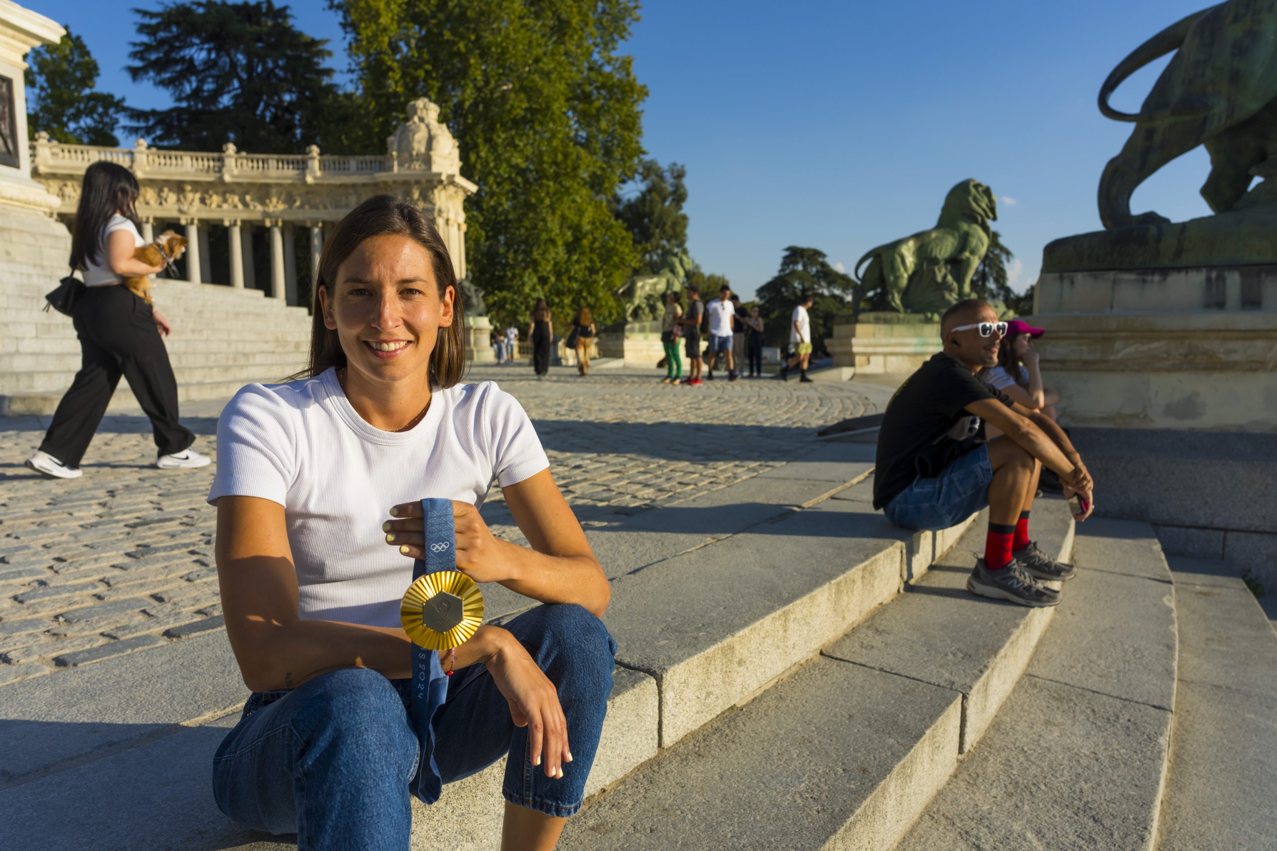 Un paseo con una campeona olímpica: "Si alguien me reconoce, pienso que se ha confundido. Nos exigen la medalla y nos olvidan"