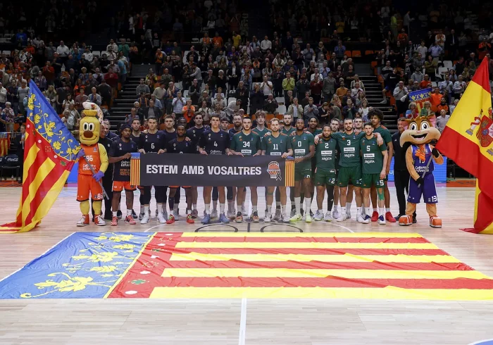 El deporte profesional vuelve a Valencia: La Fonteta acoge el Valencia Basket-Cedevita