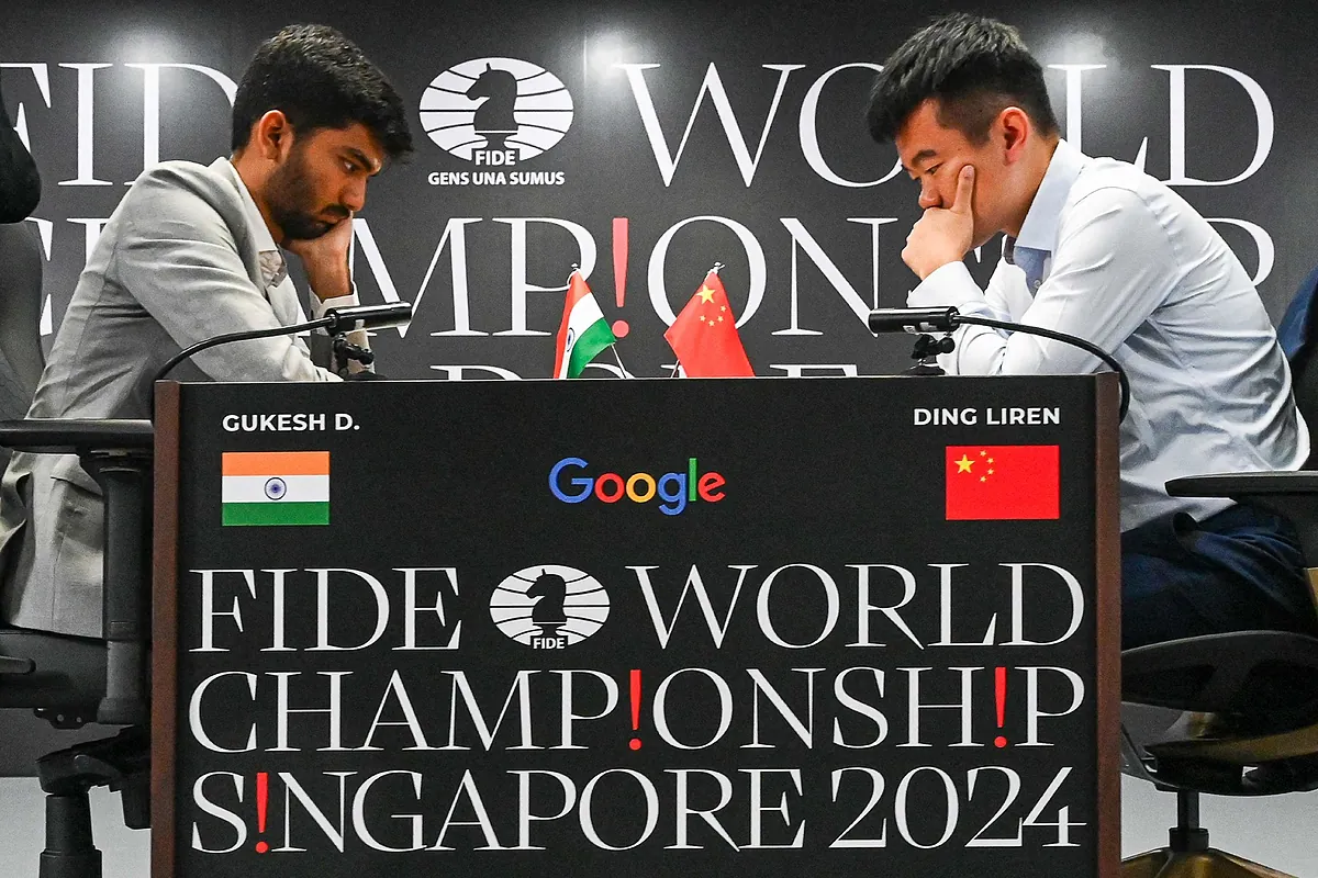 Gukesh iguala el marcador en el Mundial de Ajedrez y reaviva los fantasmas de Ding Liren