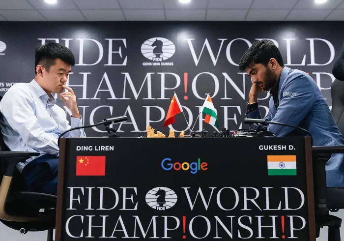 Gukesh sigue sin descifrar a Ding Liren en Singapur