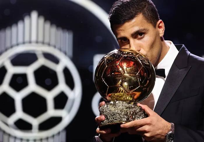 Rodri superó a Vinicius en el Balón de Oro por 41 votos, tan sólo un 0,6% del total