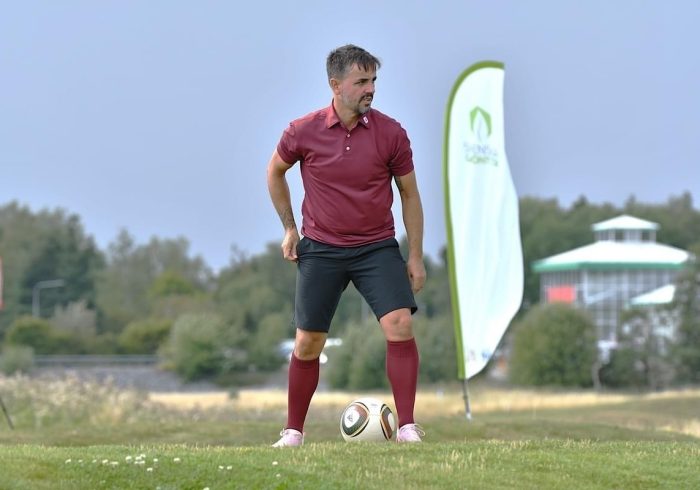 Carlos Calvo, de trotamundos del fútbol a rey del 'footgolf': "A veces los golfistas no nos ven con buenos ojos"