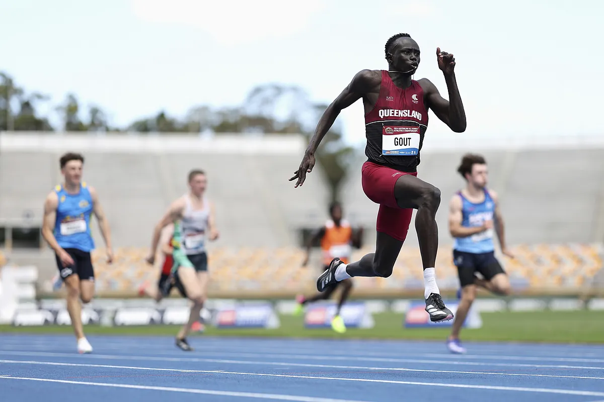 Gout Gout, el adolescente australiano que "puede superar a Bolt": 42 zancadas "asombrosas" y la lucha contra el mundo de su padre