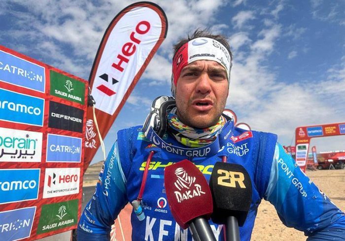 Lorenzo Santolino o cómo esperar a los 37 años para ganar una etapa del Dakar