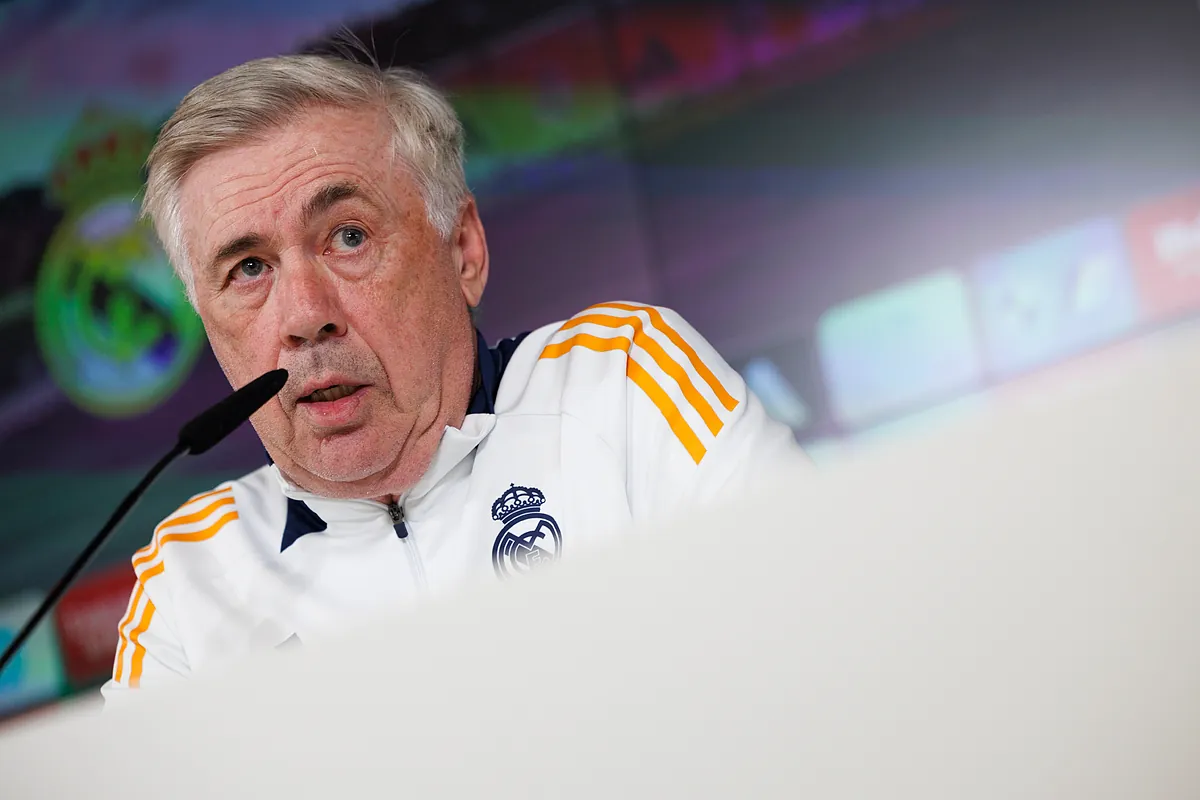 Ancelotti contesta a Tebas, a Louzán, al Atlético y a los que piden una sanción al Madrid: "Piensan que el sistema nos favorece y cuando pedimos un cambio, están en contra"