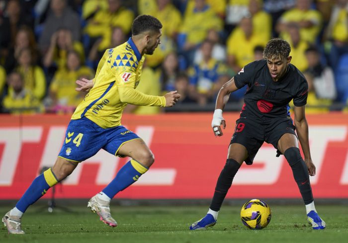 Dani Olmo rescata al Barça en Las Palmas con suspense