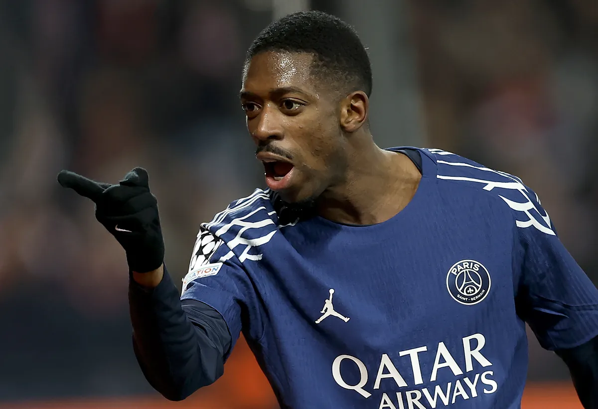 El vendaval Dembélé arrasa Brest y el PSG tiene los octavos muy cerca