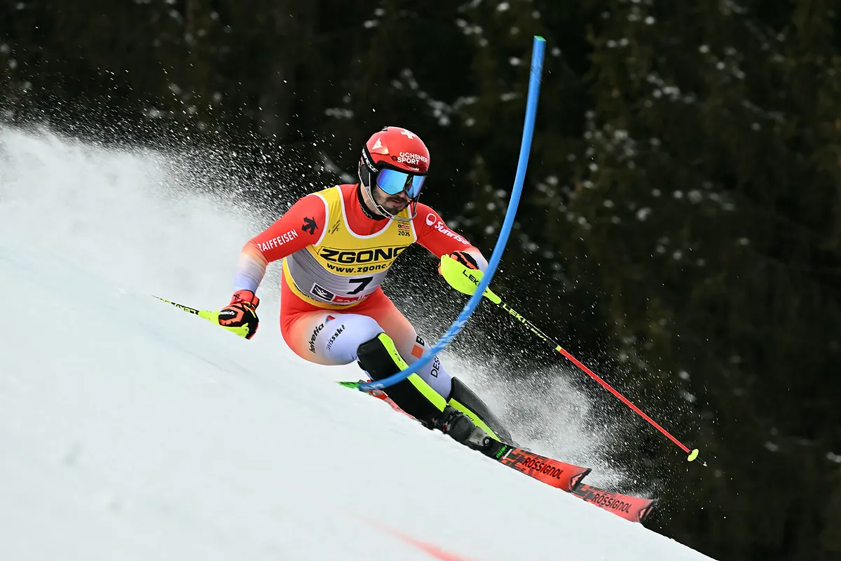 Loïc Meillard y Breezy Johnson reinan en el Mundial de Saalbach