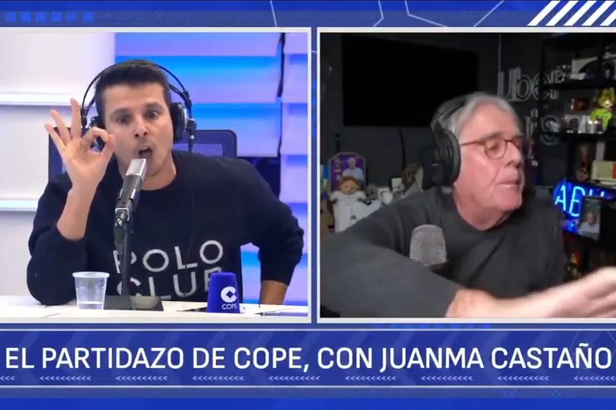 Siro López e Isaac Fouto se enzarzan en El Partidazo de COPE: "Eres el trompetero de Florentino Pérez"