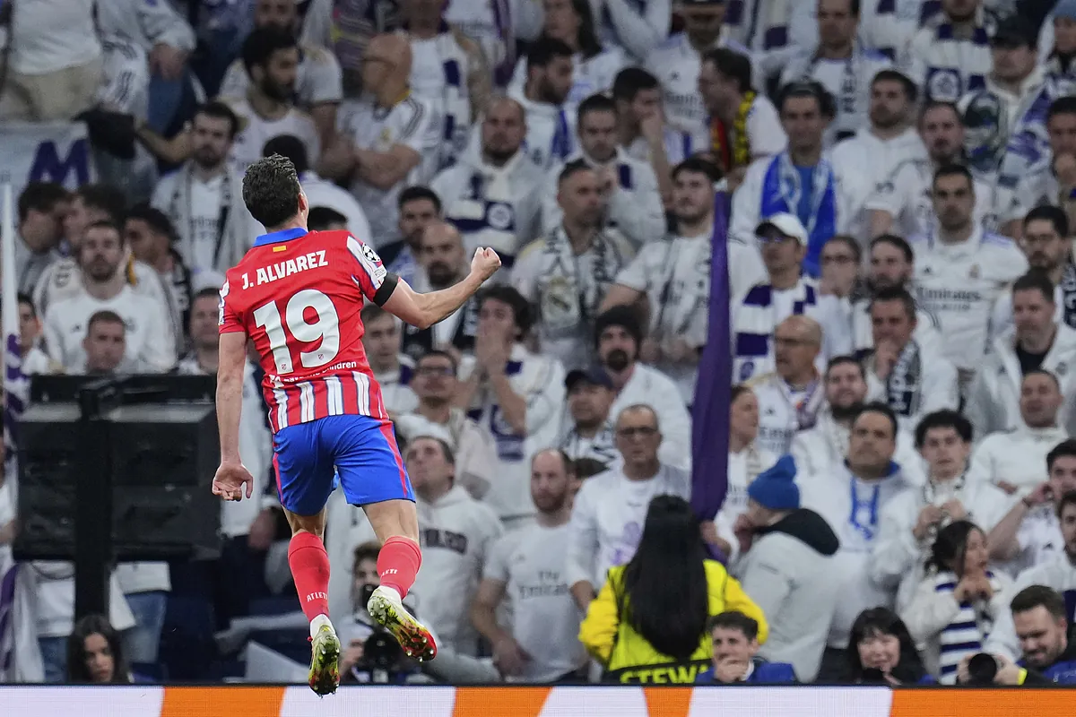 La noche incompleta de Julián Álvarez en el Bernabéu: "Ellos hicieron los goles en los momentos justos"