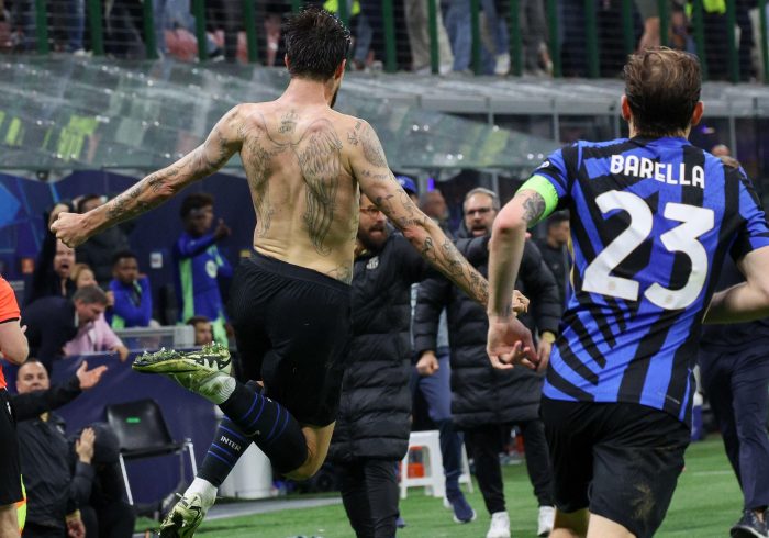 Acerbi, el caótico verdugo del Barça: "salvado" por el cáncer, acusado de racismo y con tatuajes de una película de dibujos