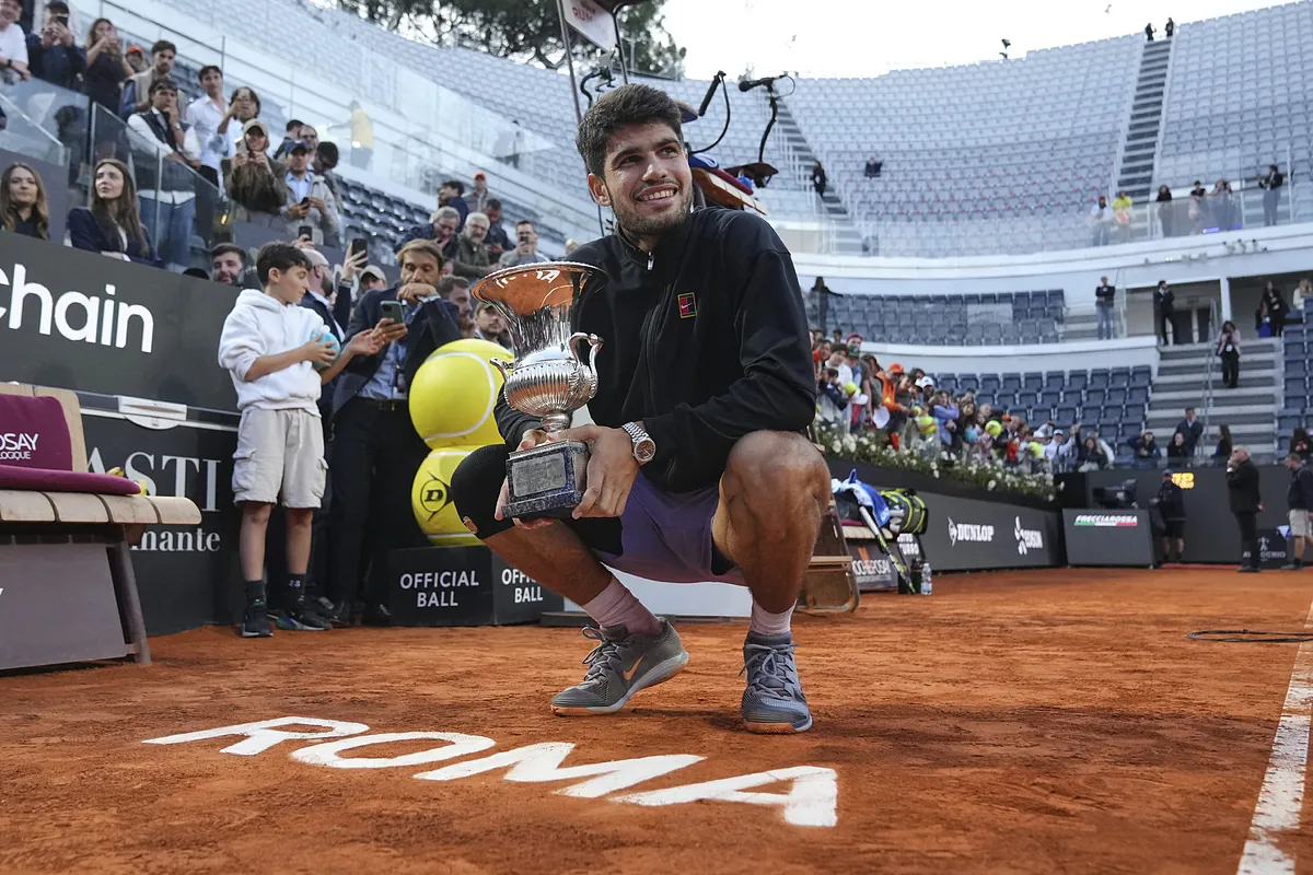 Alcaraz: "Intento disfrutar y pasarlo bien con mi tenis"