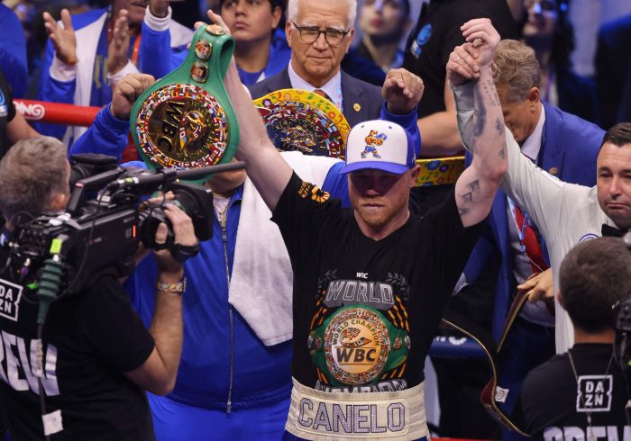 Canelo no encuentra rival en el cubano William Scull y se proclama el campeón absoluto de las 168 libras